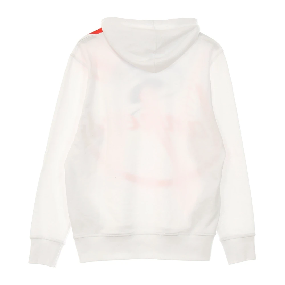 majestic filatures Witte Loopback Hoodie voor Mannen White Heren