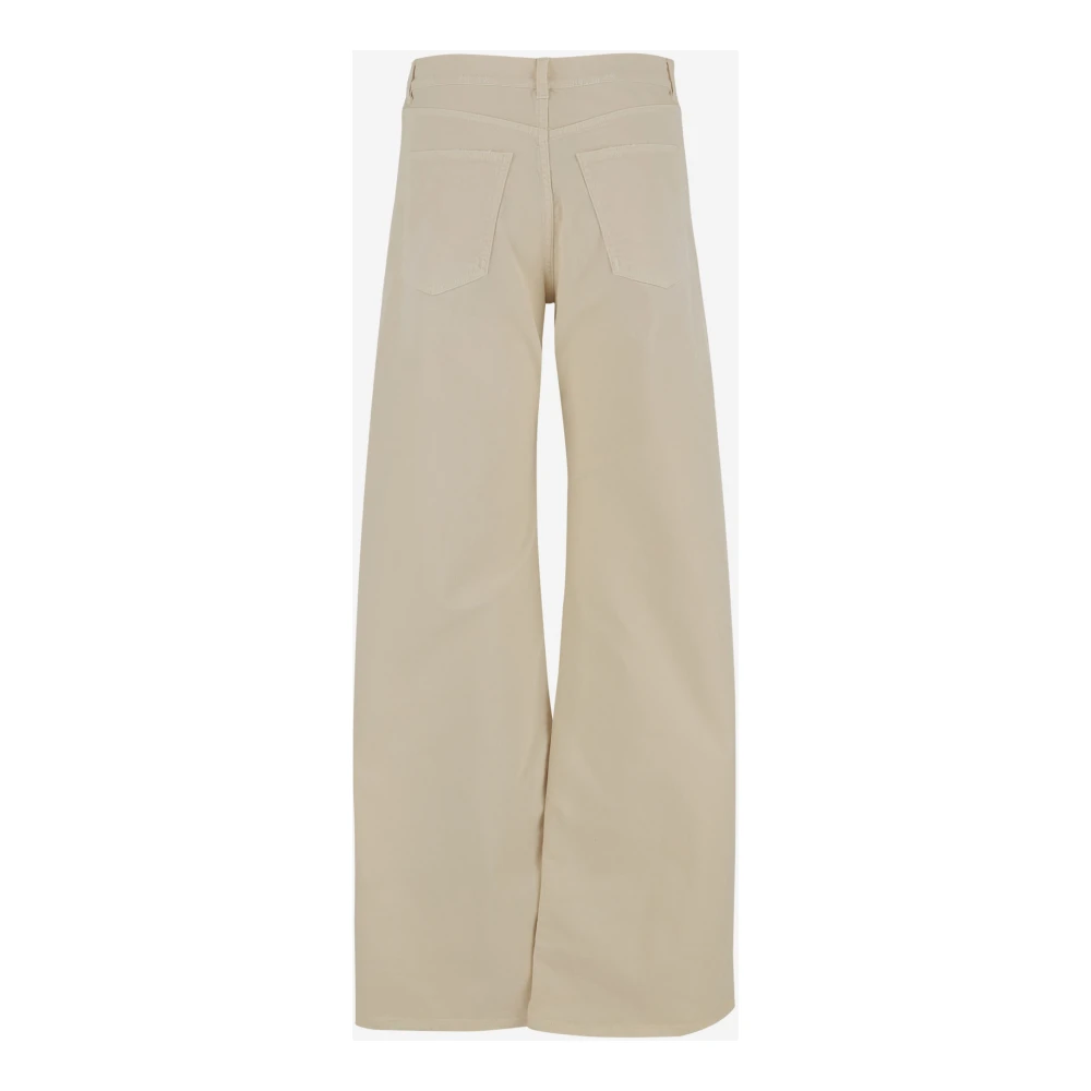 Armarium Stijlvolle Wijde Broeken Beige Dames