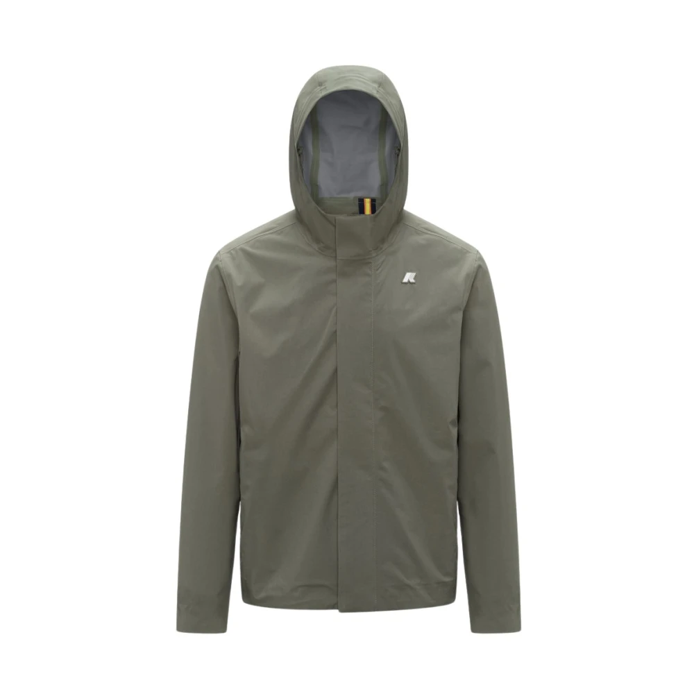 K-Way Uomo Verde Giacche, M, New,