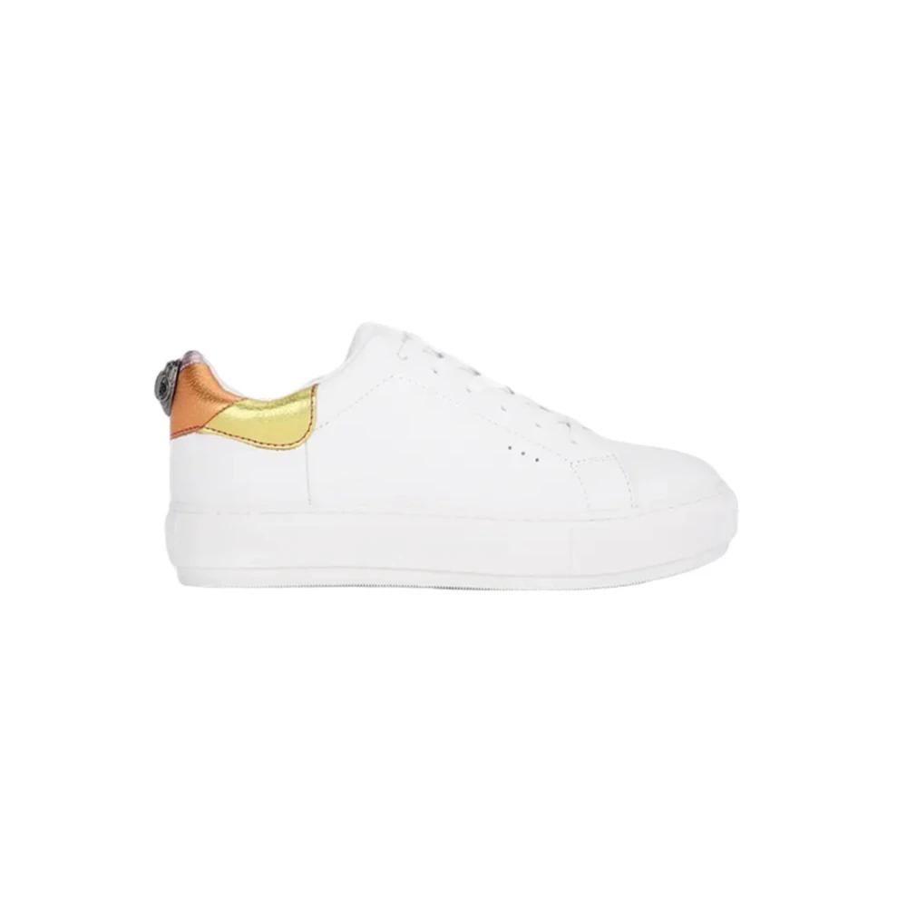 Kurt Geiger Women's White Sneakers, 7 Uk, Casual Trainers For Everyday Wear