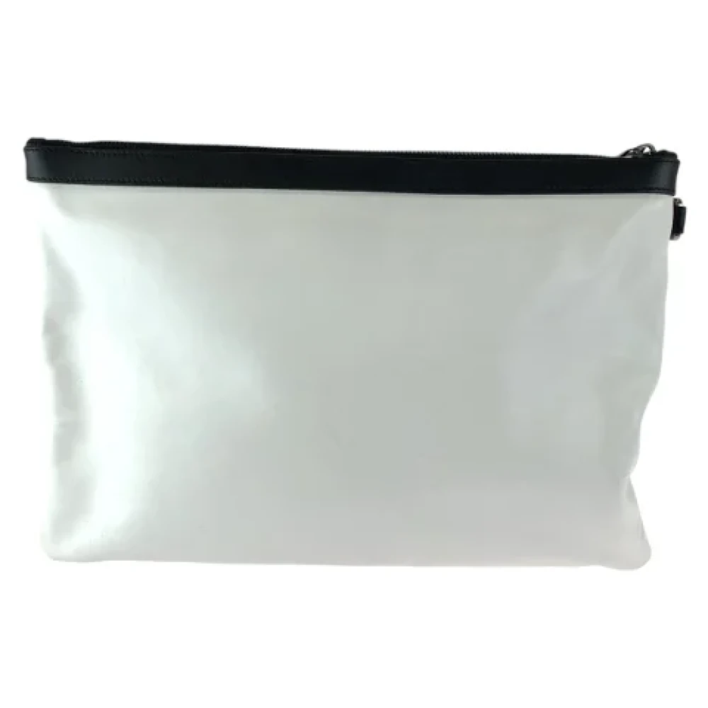 Jimmy Choo Pre-owned Leather clutches White Heren