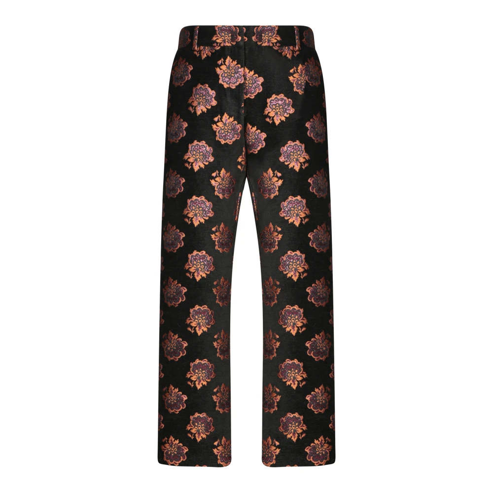 La DoubleJ Zwarte elegante broek voor vrouwen Multicolor Dames