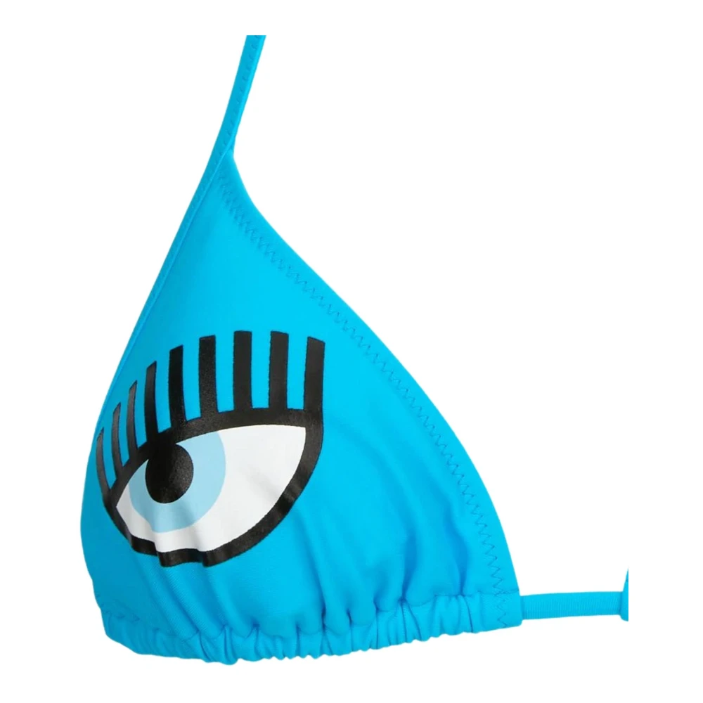 Chiara Ferragni Collection Eyestar Driehoek Bikini Turquoise Zee Blue Dames
