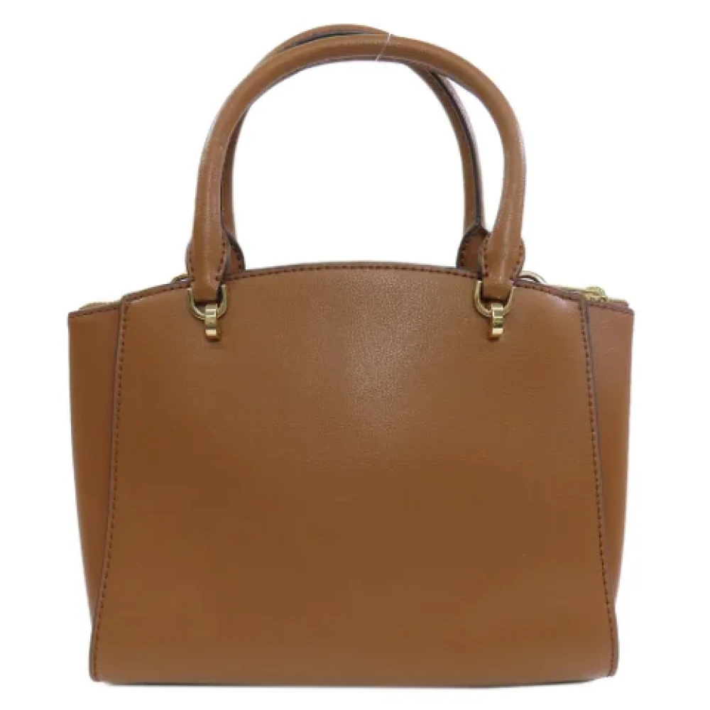 Michael Kors Pre-owned Canvas handbags Brown Dames