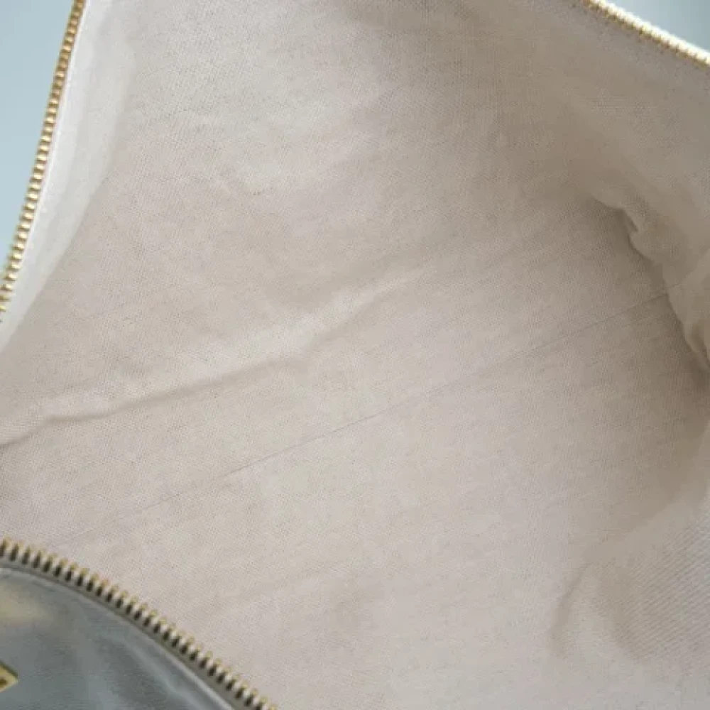 Bottega Veneta Vintage Pre-owned Fabric pouches White Dames