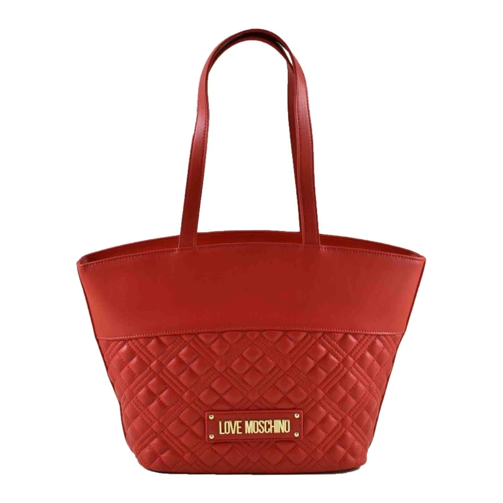 Love Moschino Nylon Schoudertas Red Dames