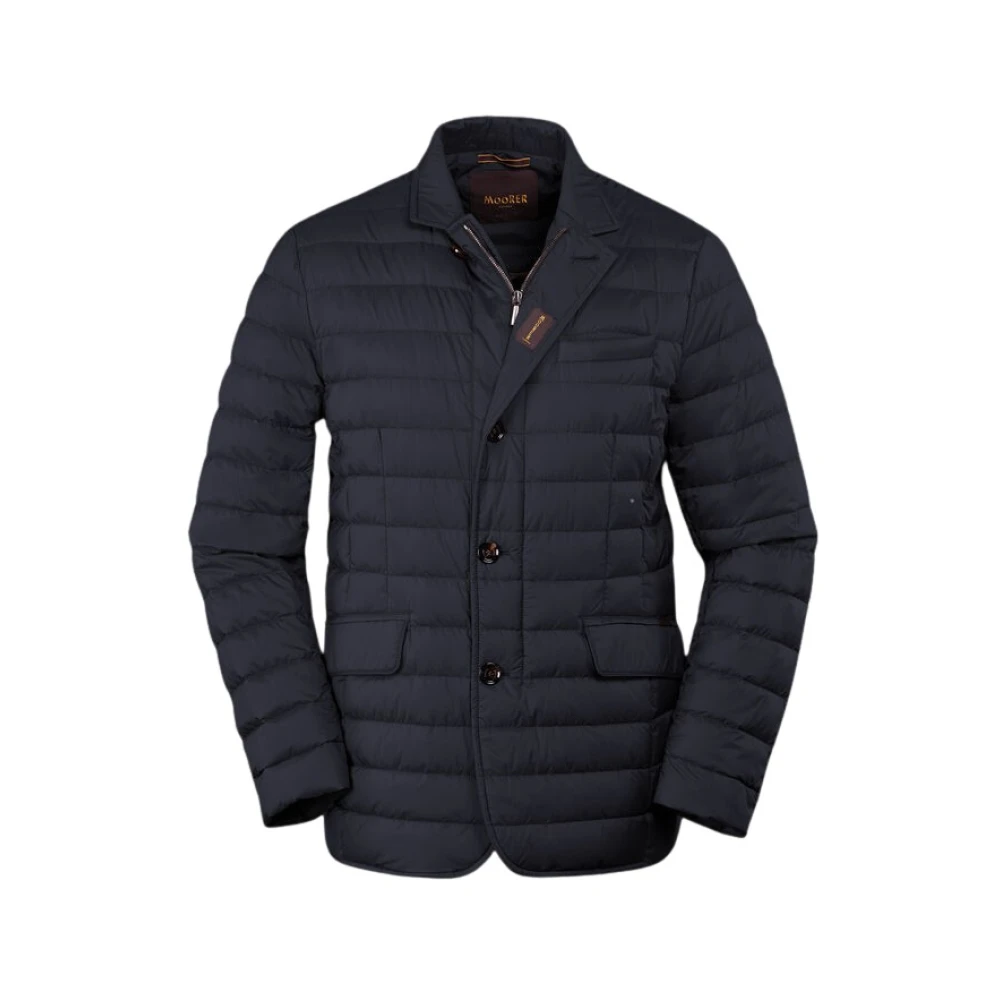 Moorer Uomo Blu Giacche, L, New,