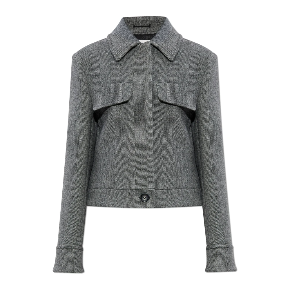 SPORTMAX Jas Francia Gray Dames