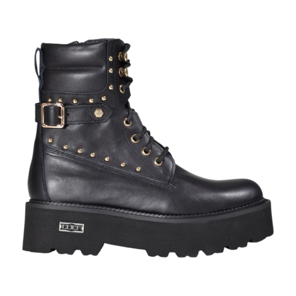 Cult Black Lace-Up Boots, Female, 5 Uk, Rocky 4641 Mid