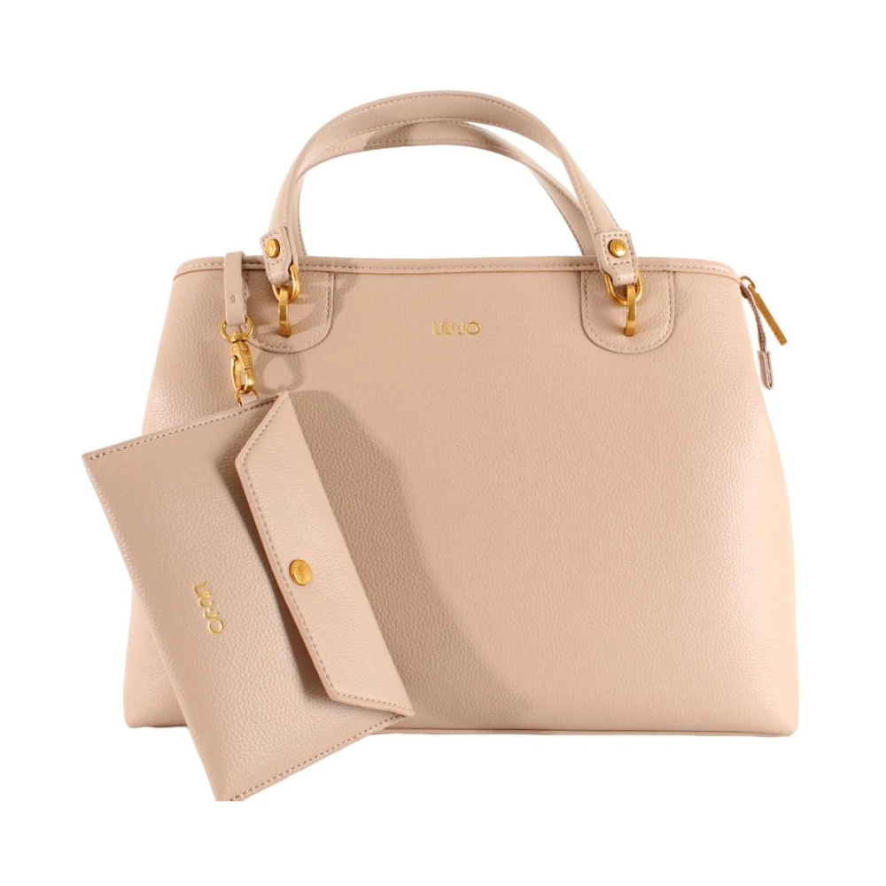 Liu Jo Cannes Hand- en Schoudertas Beige Dames