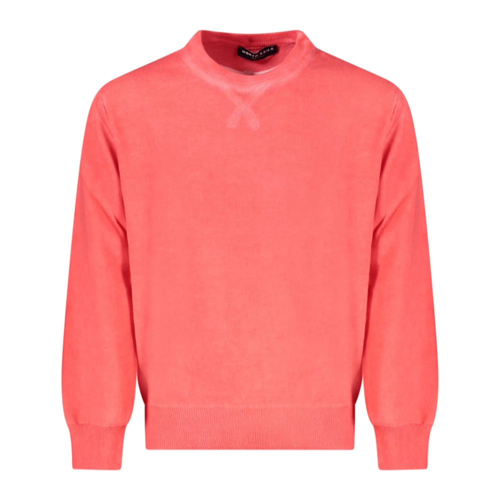 North Sails , Kids Sweatshirts, Unisex, Pink, 8 Y, Long-Sleeved T-Shirt With Logo