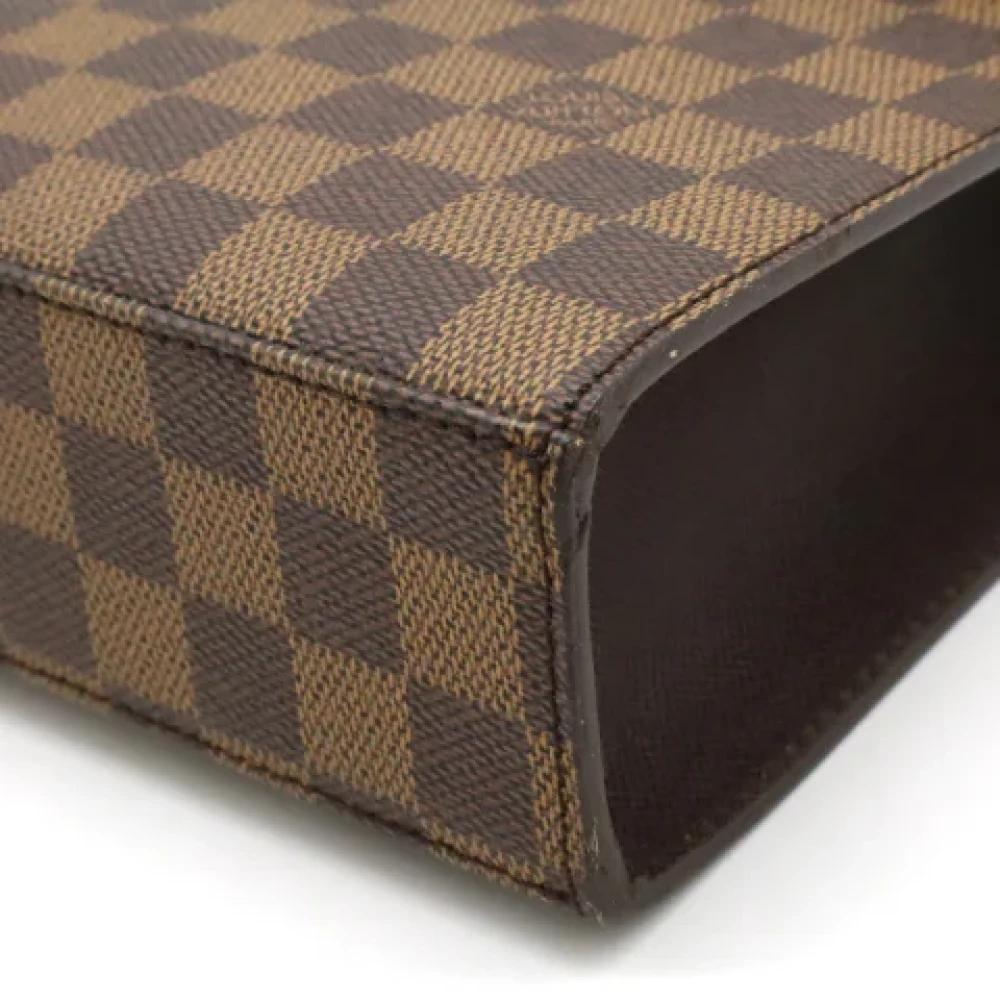 Louis Vuitton Vintage Pre-owned Plastic louis-vuitton-bags Brown Dames