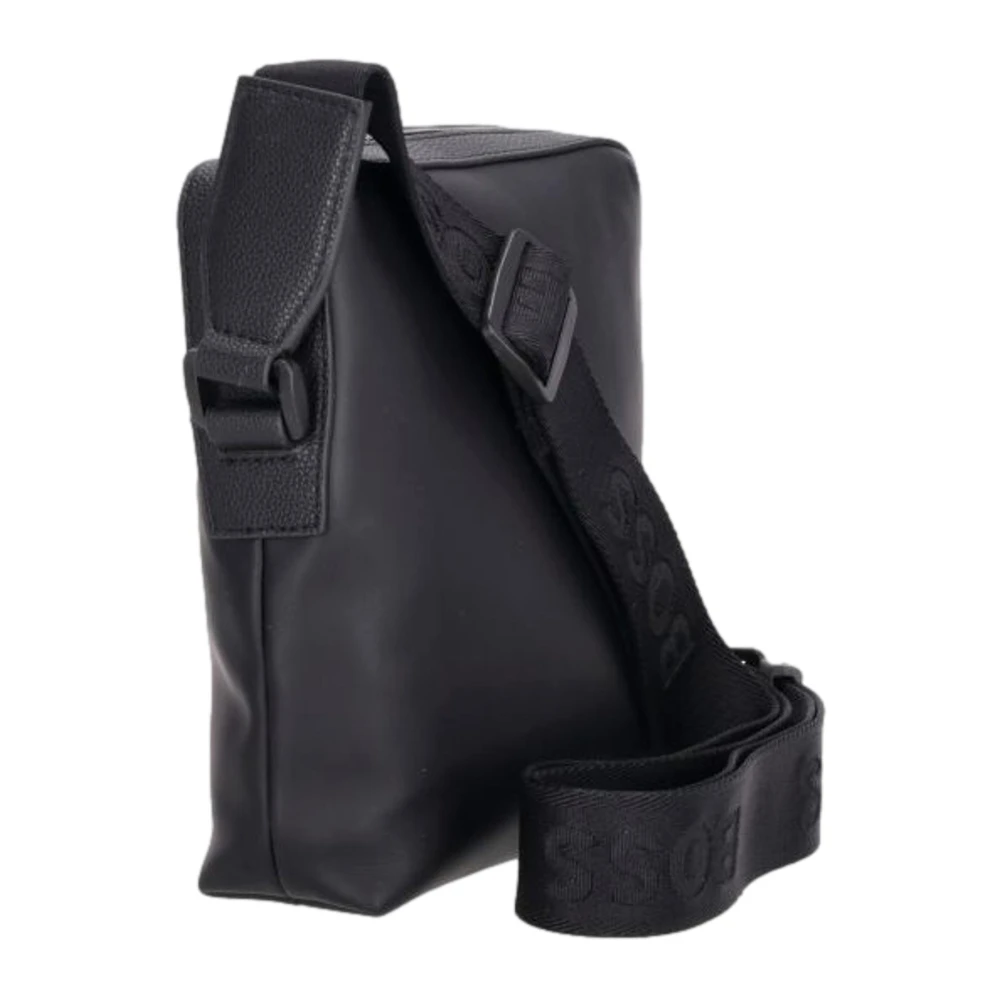 Hugo Boss Heren Schoudertas Jareth Zwart Black Heren