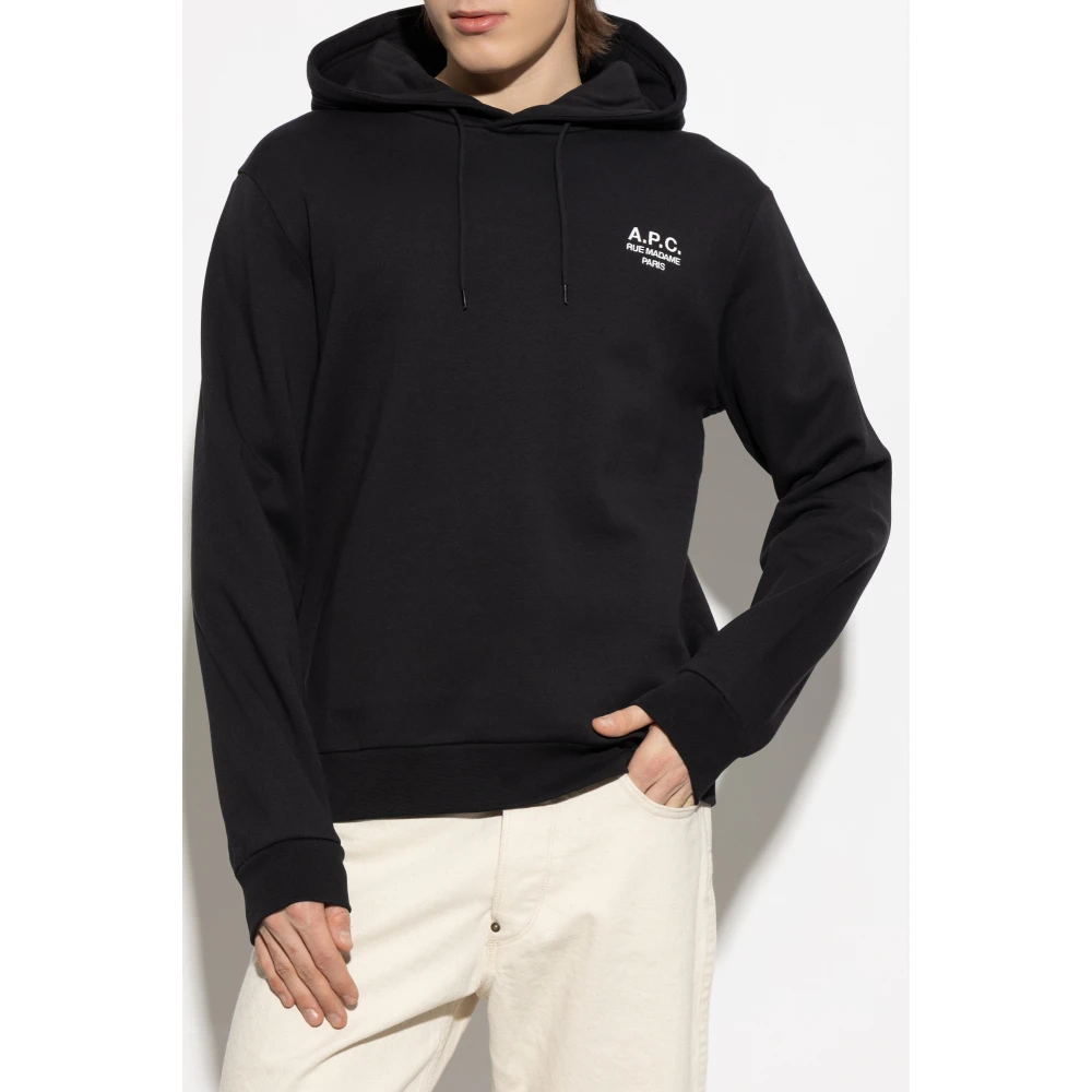 A.p.c. Sweatshirt Standard Black Heren
