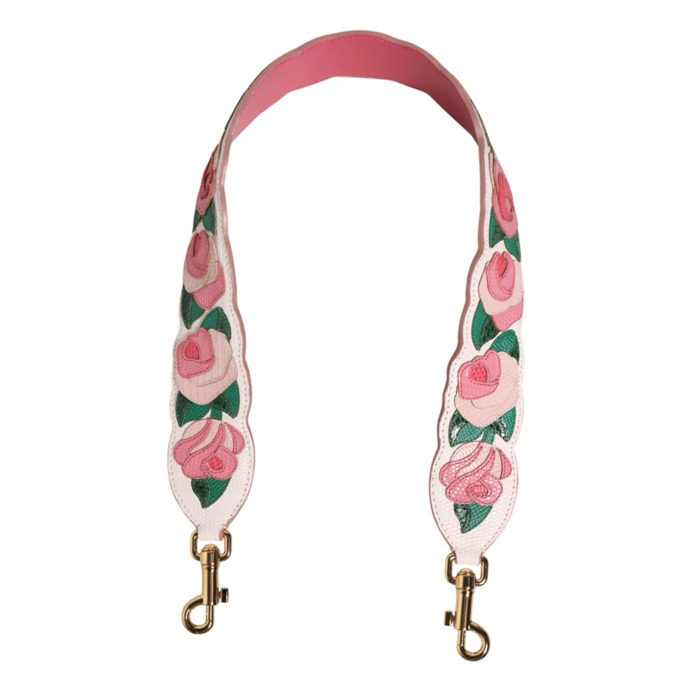 Dolce & Gabbana Women's Floral Calf Leather Shoulder Strap