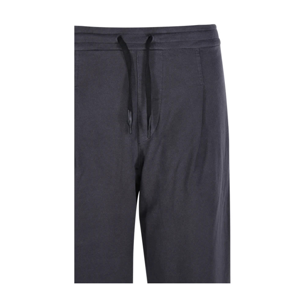 A Paper Kid Gewassen Zwarte Sweatpant Black Heren