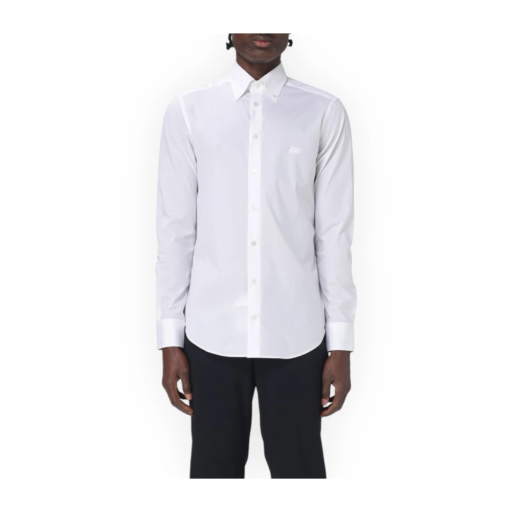 ETRO Fuji Logo Shirt White Heren