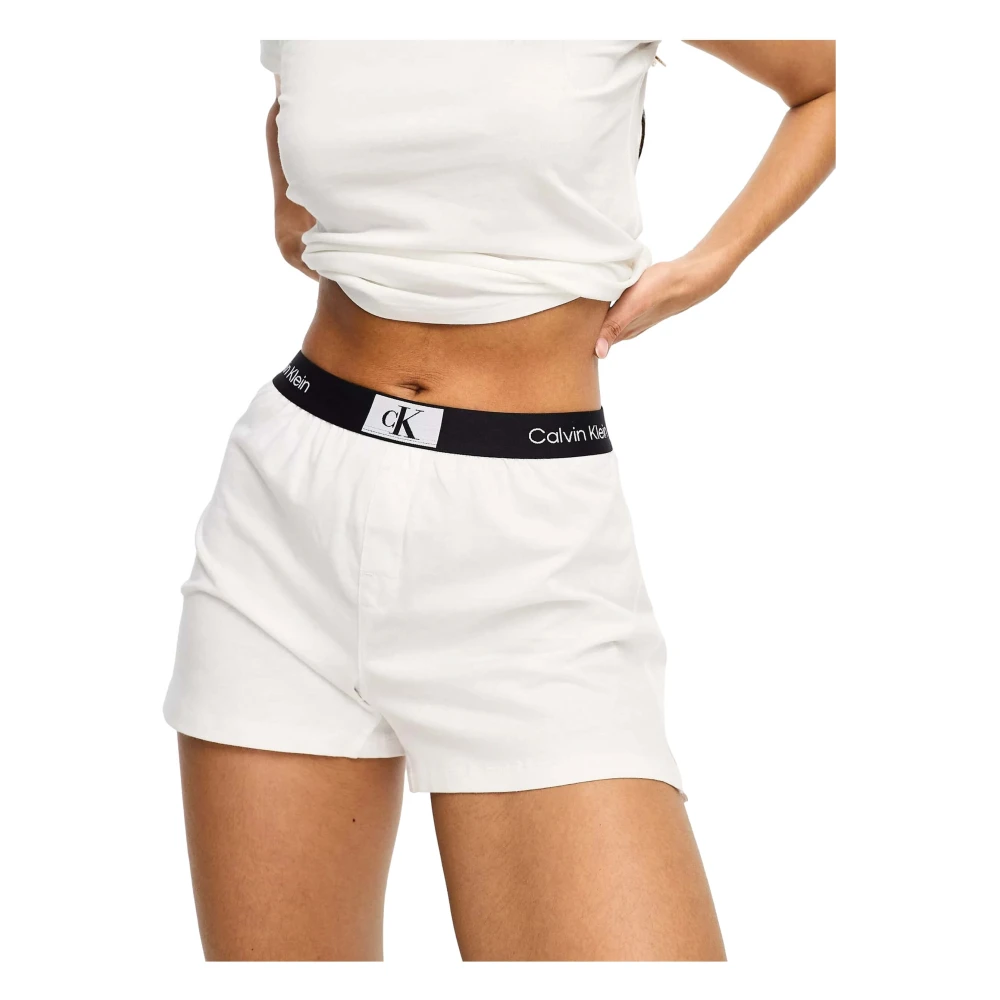 Calvin Klein Shorts White Dames