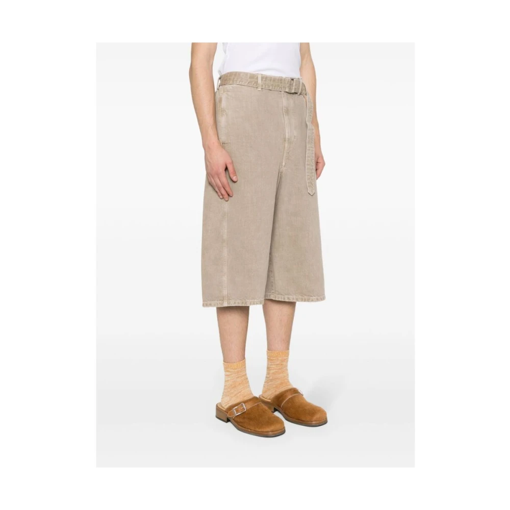 Lemaire Casual Shorts Beige Heren
