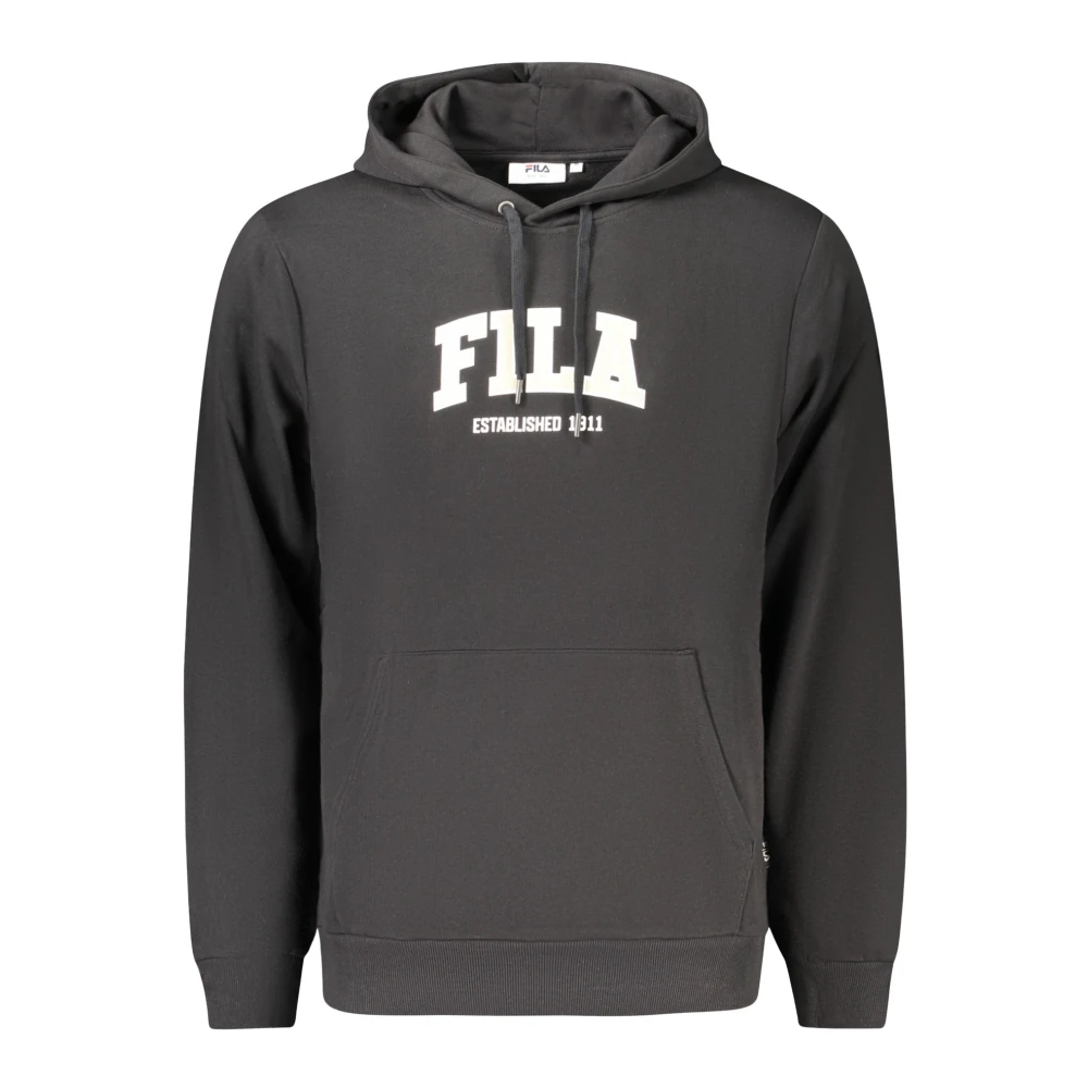 Fila Men's Black Rifredi Hoodie - Hoodies - S - Sweatshirts & Hoodies
