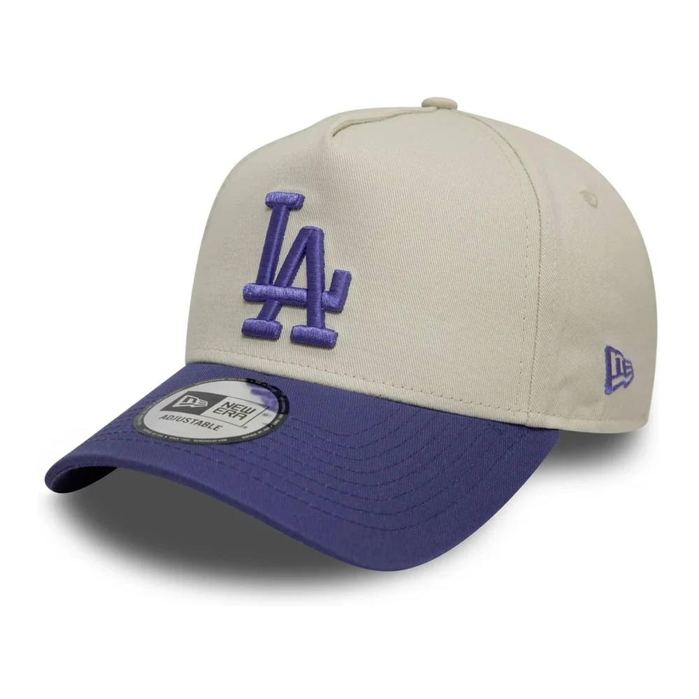 new era Beige Dodgers WS Patch Pet Beige Heren