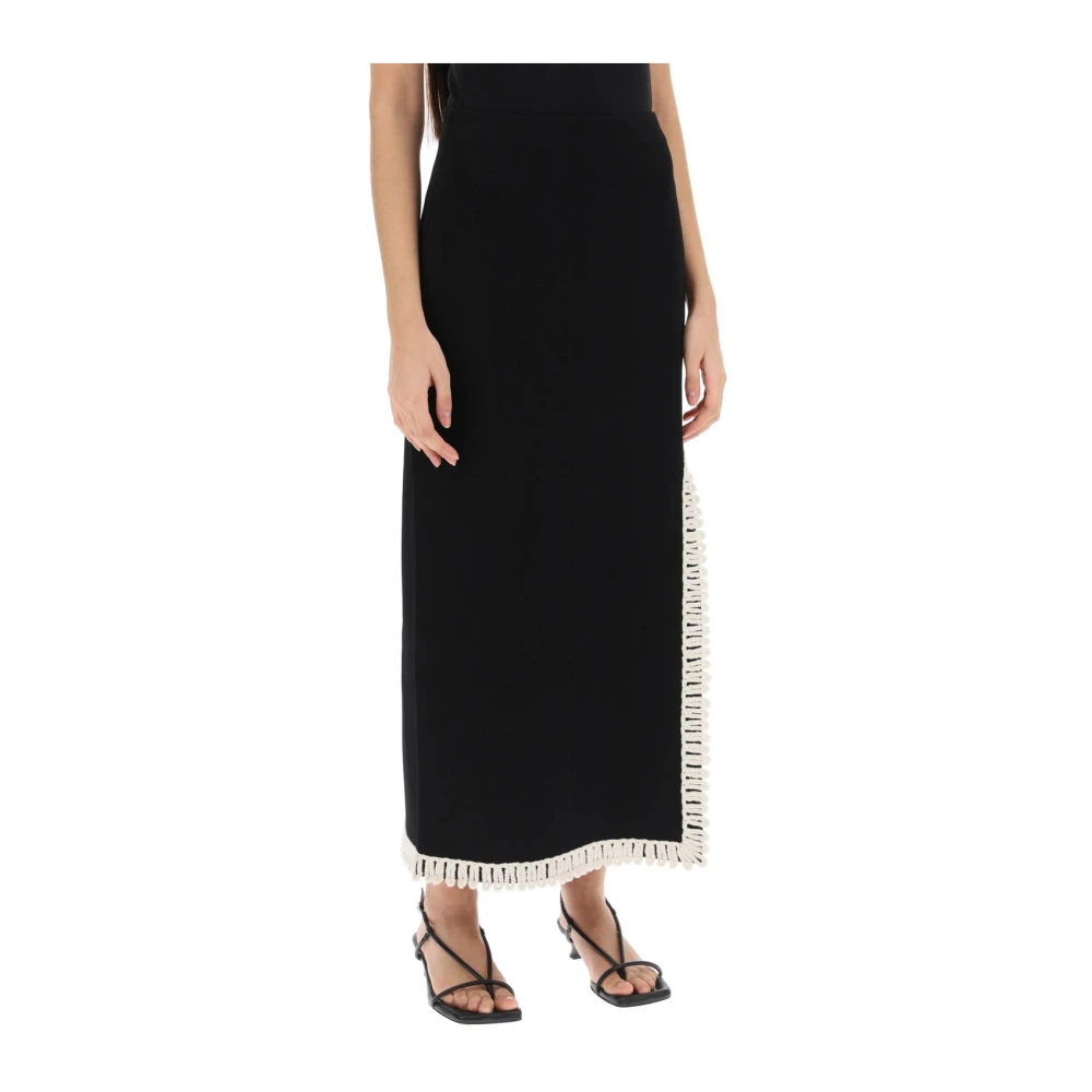 By Malene Birger Bloemenprint Mini Rok By Herenne Birger Black Dames