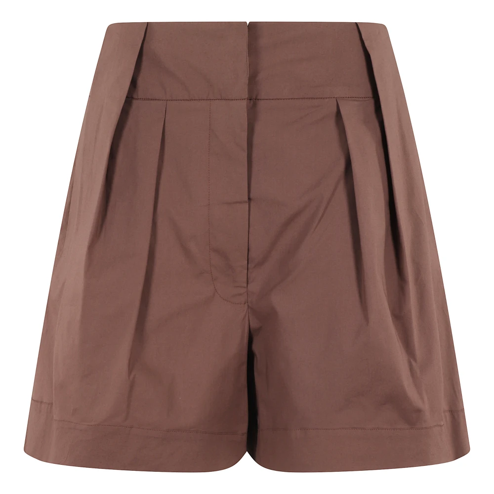Federica Tosi Klassieke Korte Mouw Shirt Brown Dames