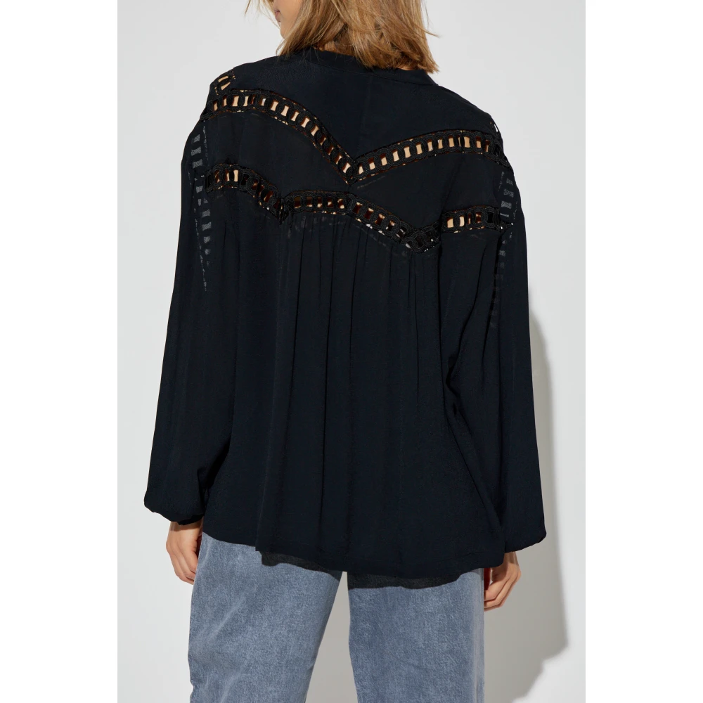 IRO Top Brent Black Dames