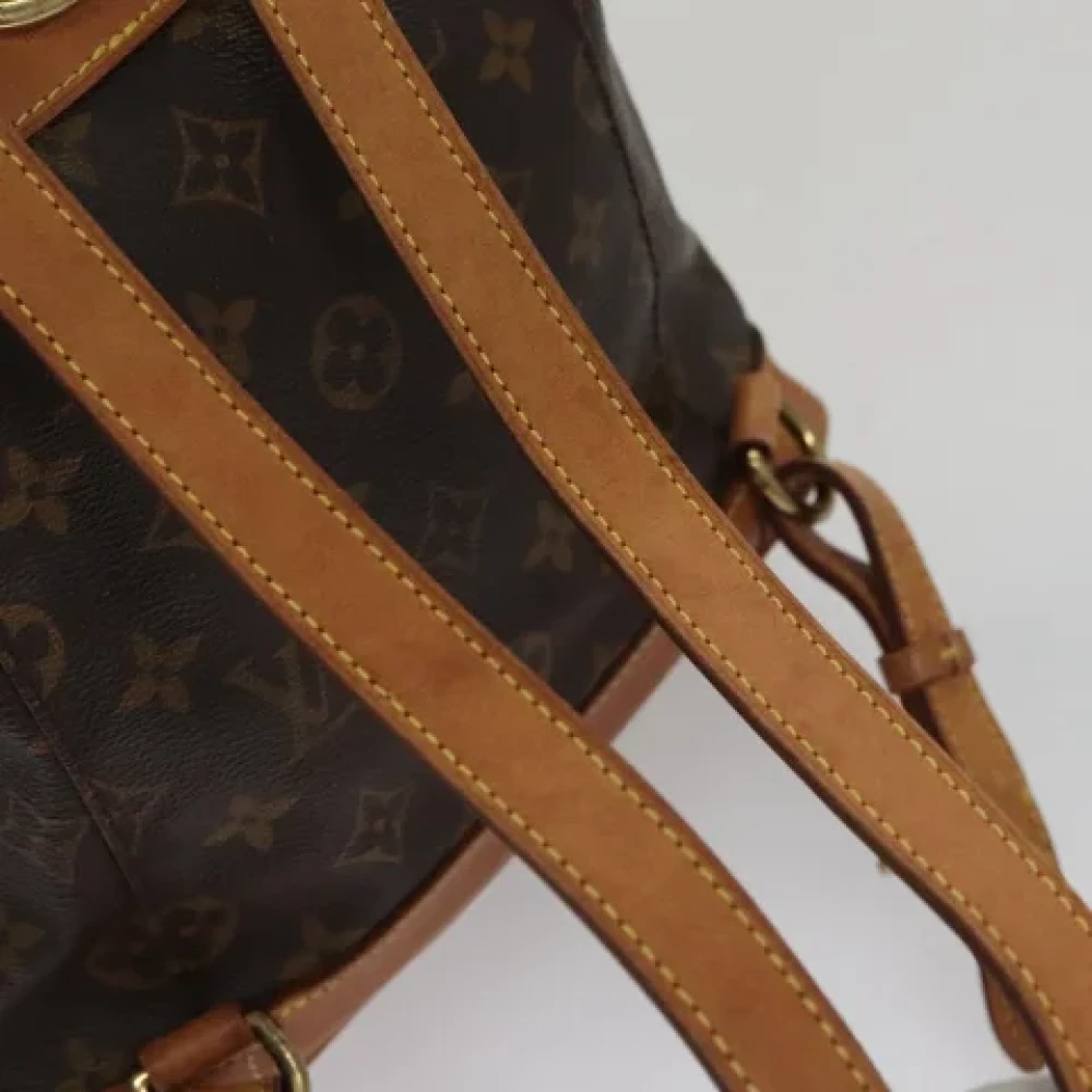 Louis Vuitton Vintage Pre-owned Canvas backpacks Brown Dames