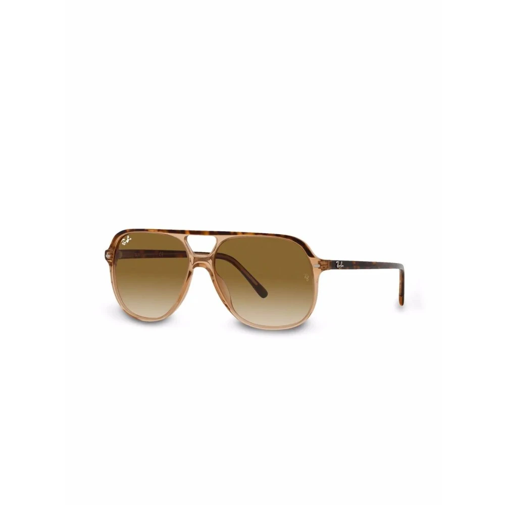 Ray-Ban Bill Gradient Sunglasses Polished Havana On Transparent Brown / Light Brown Gradient - Image 8