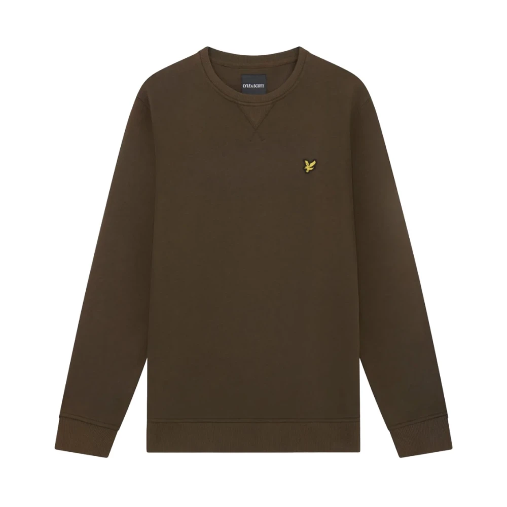 Lyle & Scott Oliv Tröja Ml424Vog Brown, Herr