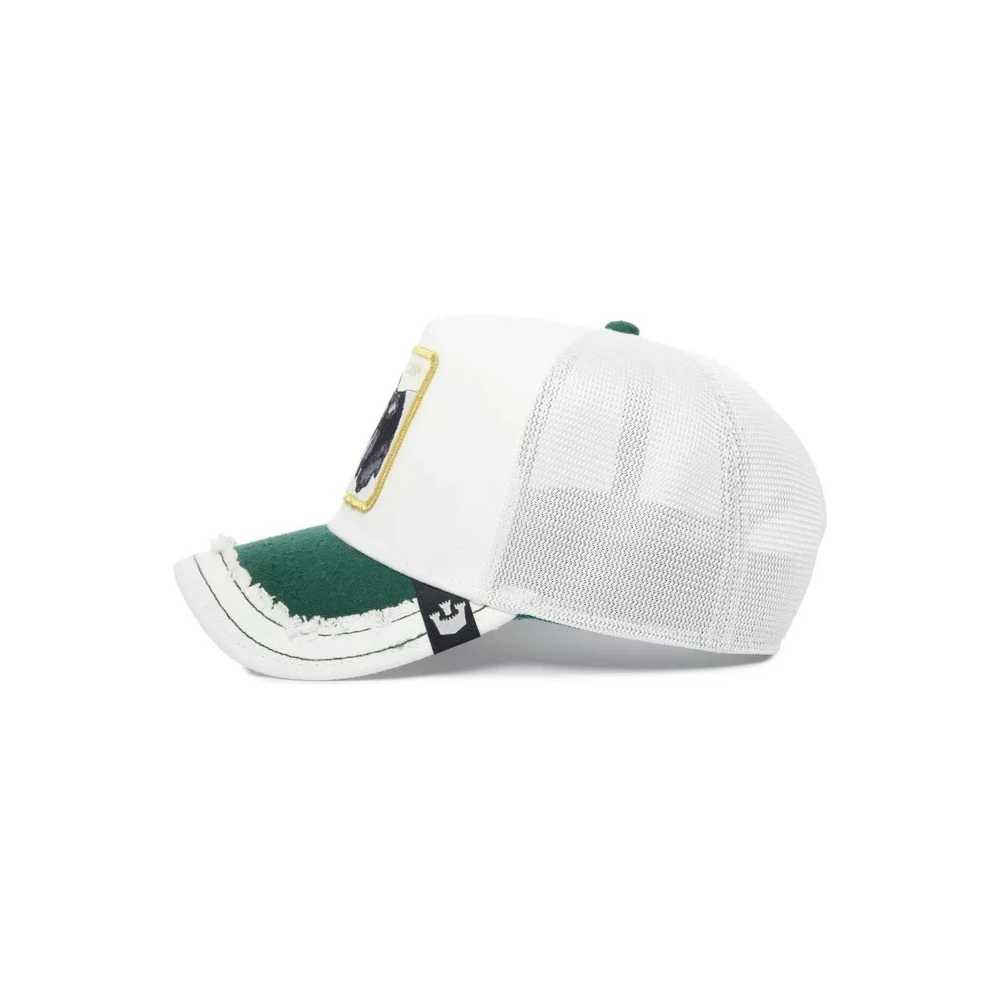Goorin Bros Zijden Koe Truckerpet White Heren