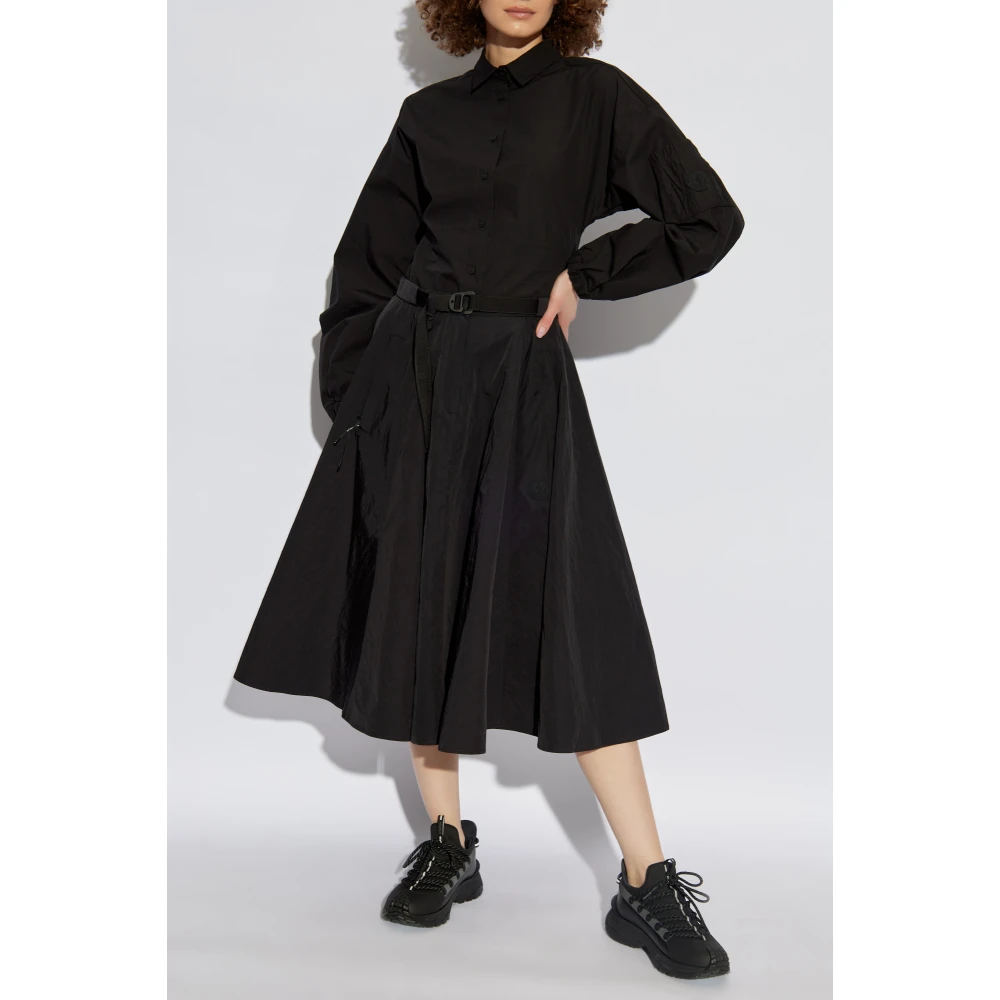 Moncler Uitlopende rok Black Dames