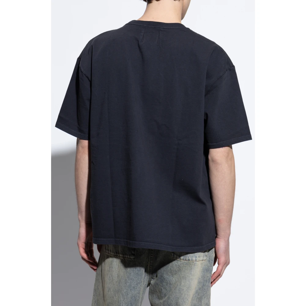 Rhude T-shirt met print Black Heren