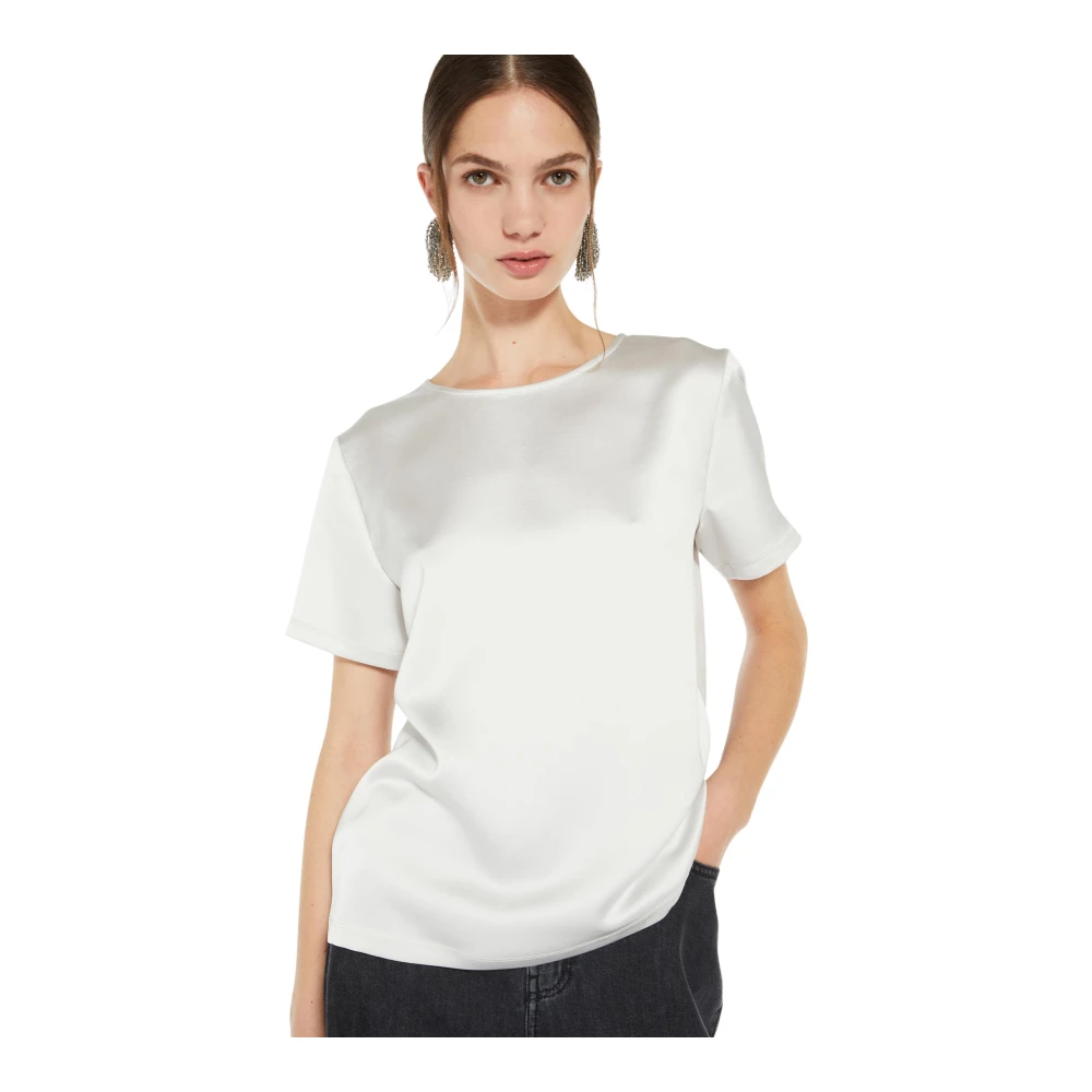 Max Mara Weekend Top Amburgo White Dames