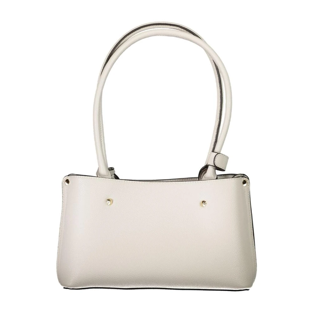 Guess Grijze Gestructureerde Polyethyleen Handtas voor Vrouwen Gray Dames
