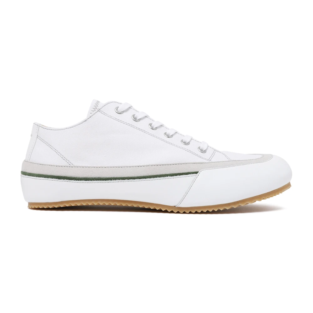 Maison Margiela Traveller Canvas Trainers - Male - Sneakers - White - 9 Uk - Shoes - Image 3