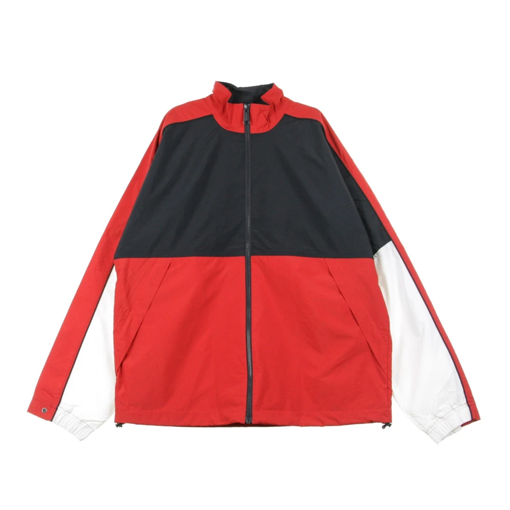 Carhartt WIP Terrace Windbreaker Jas in Donkerblauw Multicolor Heren