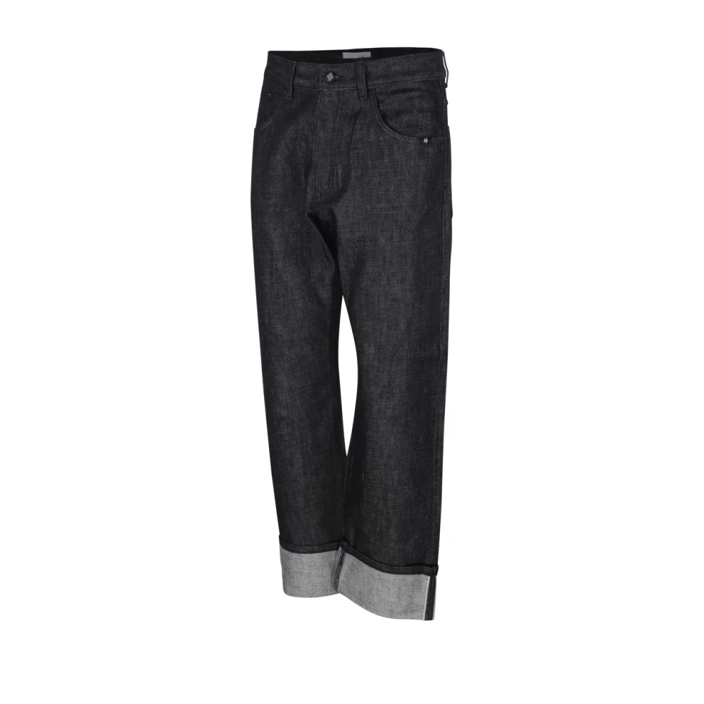 Amish Zwarte Jeans voor Mannen Black Heren