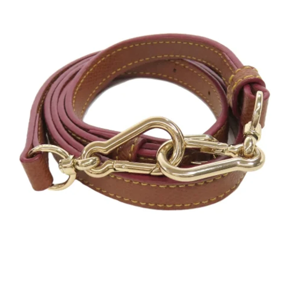 Coach Pre-owned Canvas handbags Brown Dames
