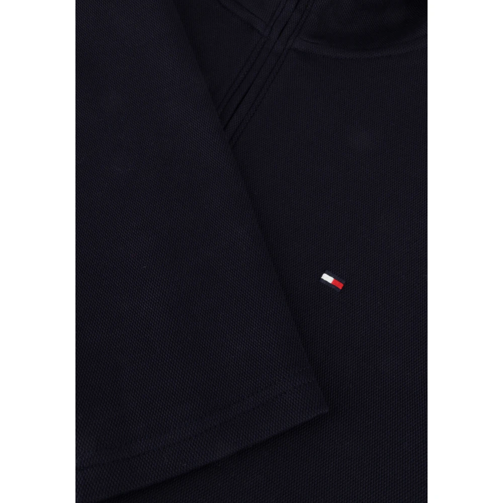 Tommy Hilfiger Heren Tech 1 4 Zip Sweater Blue Heren