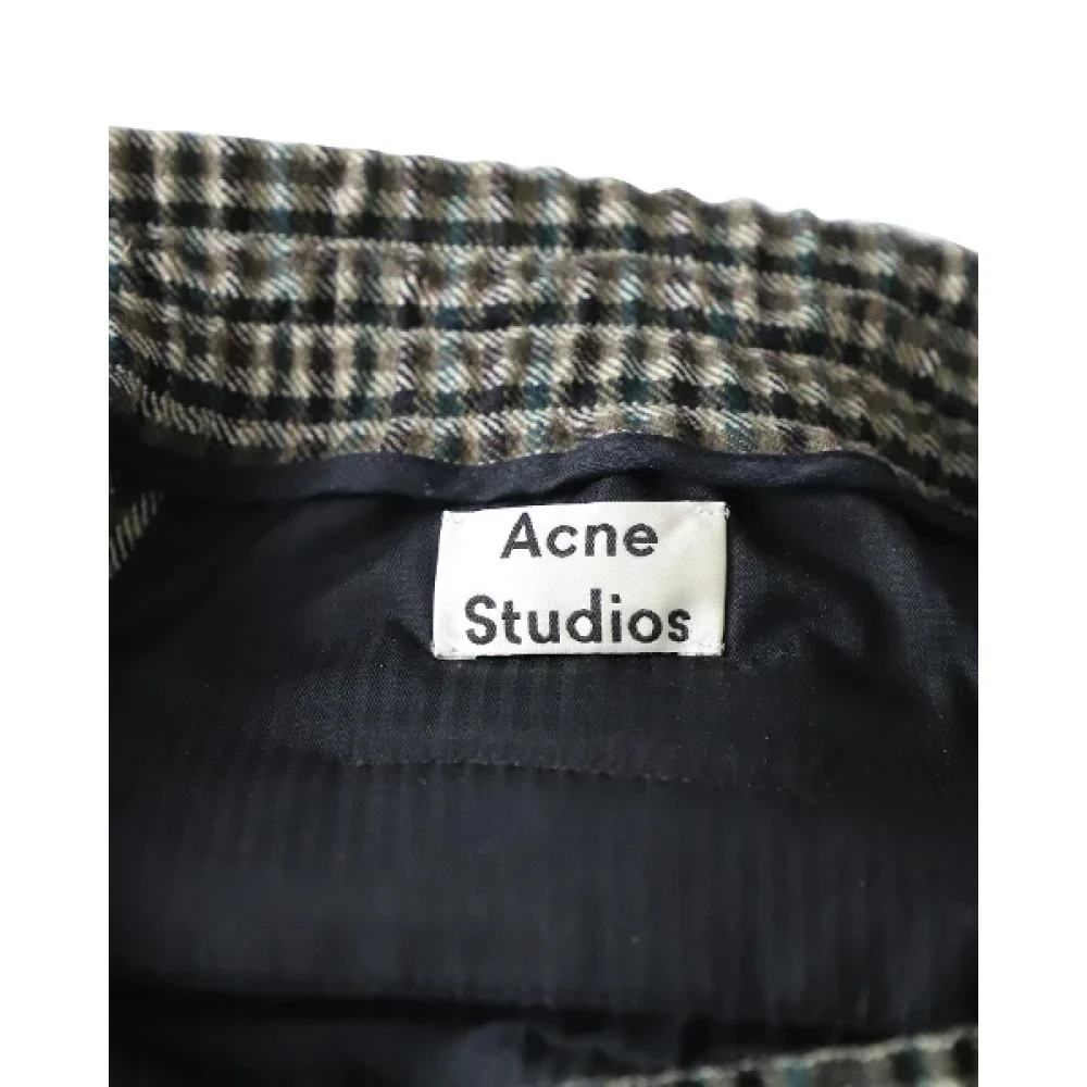 Acne Studios Pre-owned Wool bottoms Multicolor Heren