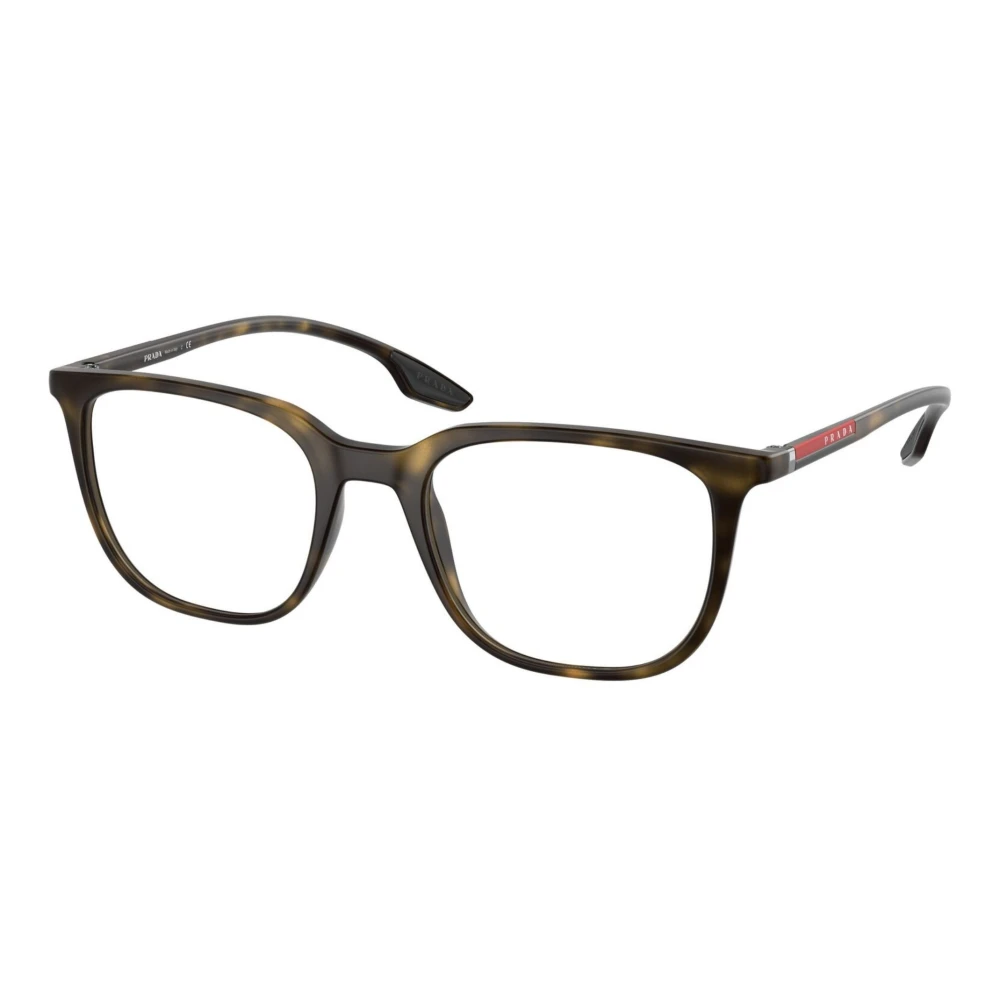 Prada Stijlvolle Brillenmonturen in Havana Kleur Brown Unisex