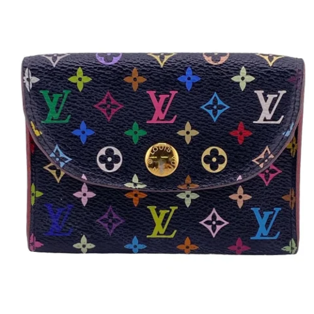 Louis Vuitton Vintage Pre-owned Leather wallets Multicolor Dames
