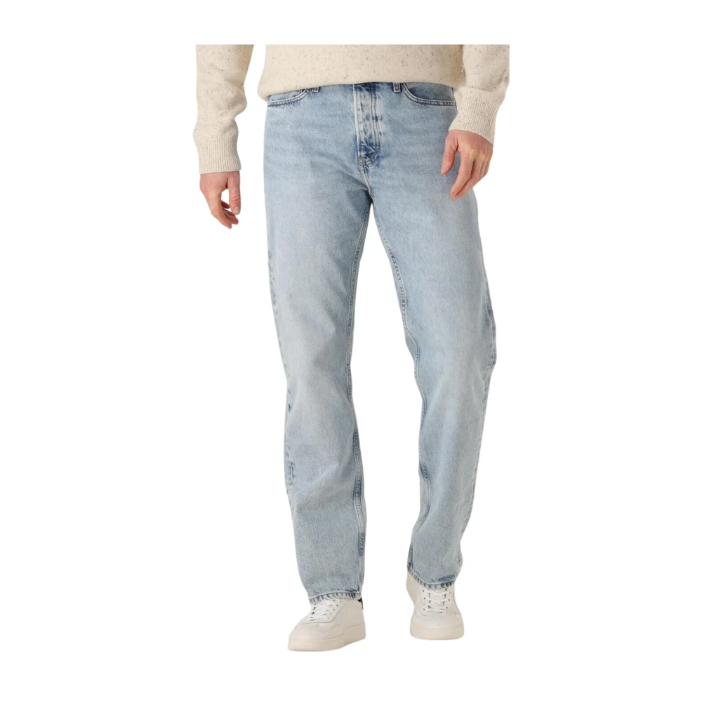 Calvin Klein Klassieke Straight Leg Jeans Blue Heren