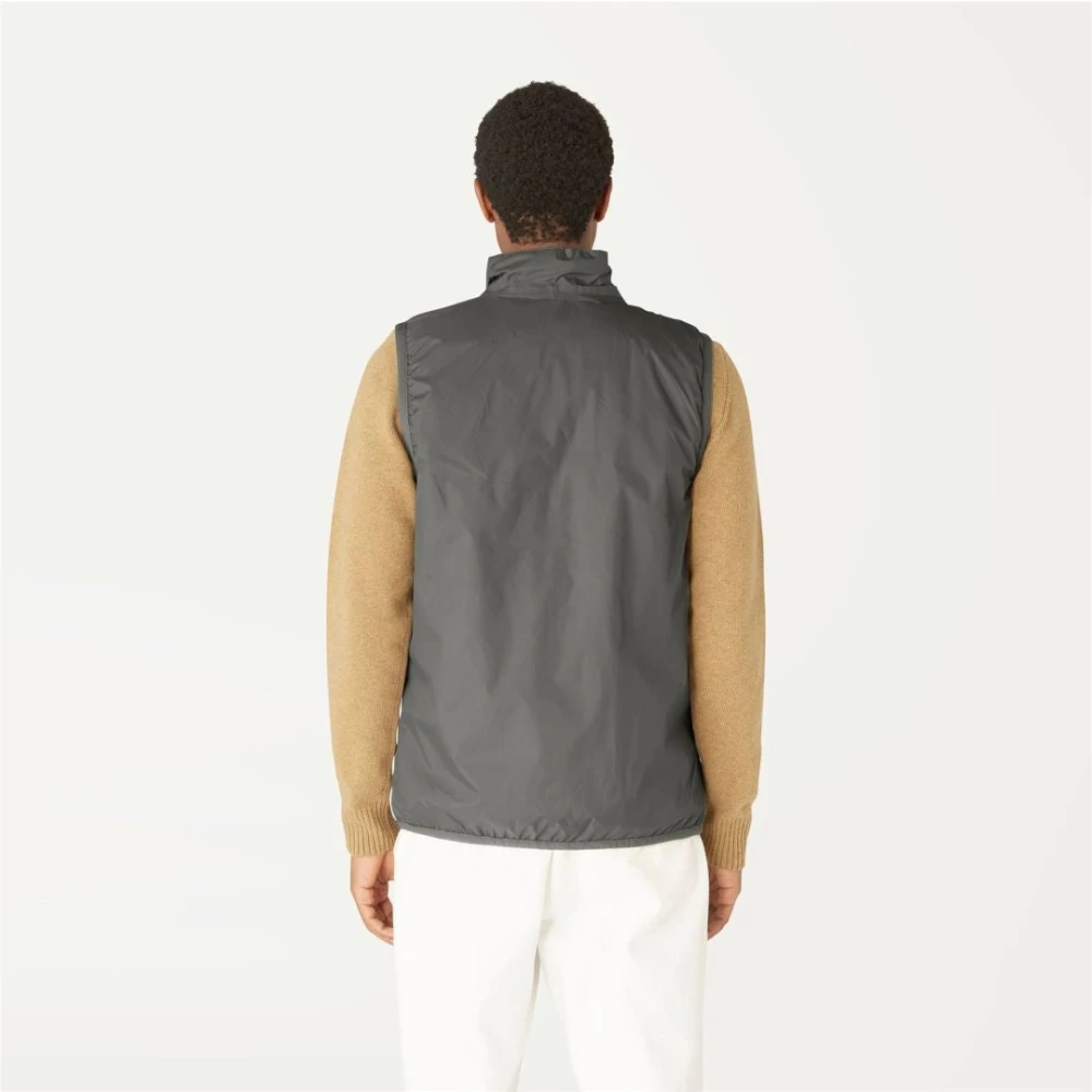K-way Le Vrai 3 Rouland Warn Gilet Green Heren
