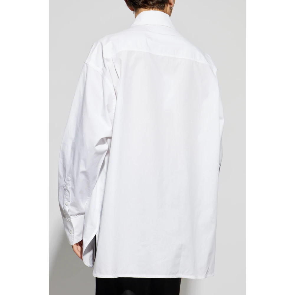 MM6 Maison Margiela Shirt met print White Heren