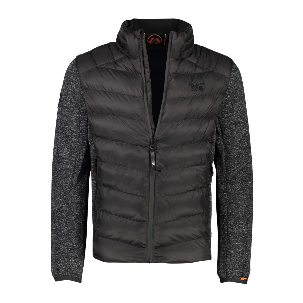 Superdry Zwarte Tussenjas Black Heren