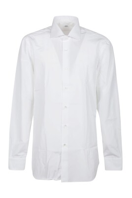 white-neck-shirt