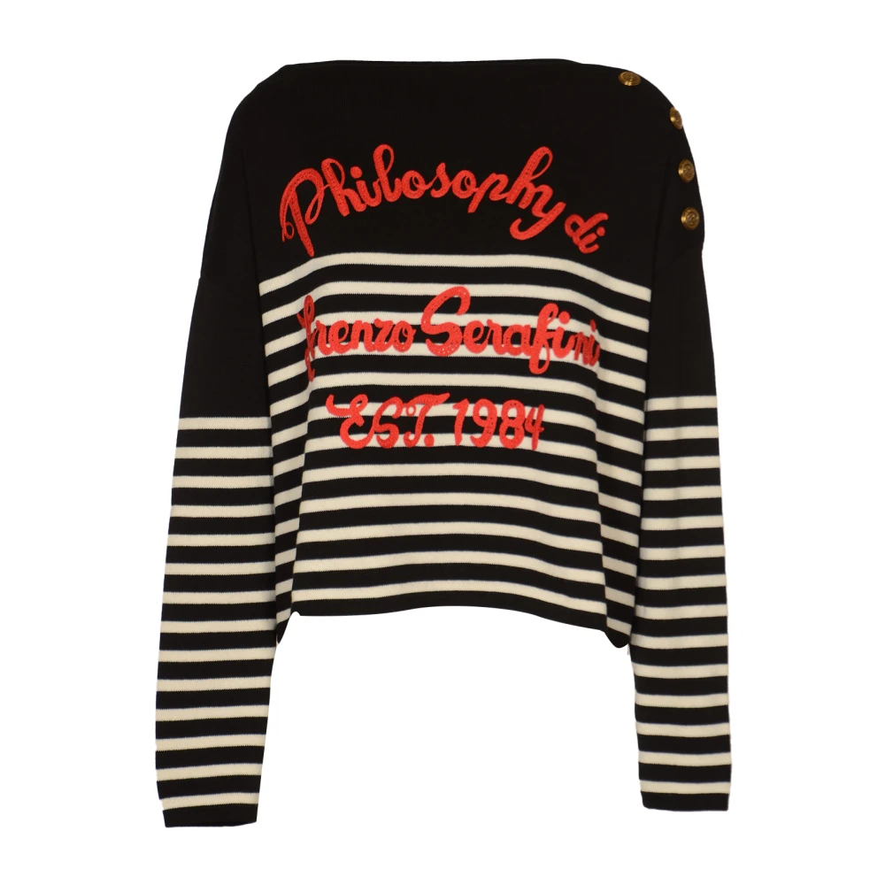 Philosophy di Lorenzo Serafini Stijlvolle Sweater Collectie Multicolor Dames